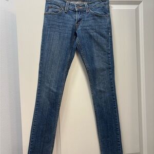 Levi's Super Low skinny jeans